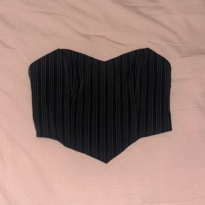 Pleaded Corset Style Top